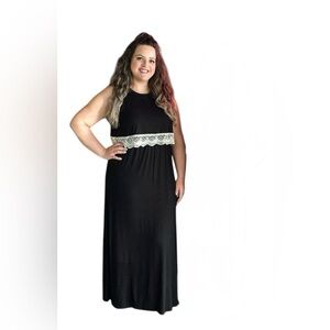 NWT - Silver Icing "Vanilla Bay" Brand Eternal Love Maxi Dress. Size: 2XL